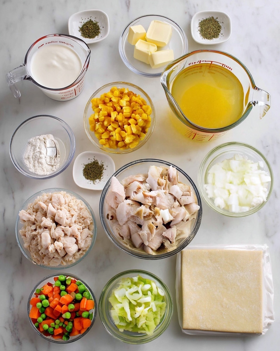 Turkey Pot Pie with Puff Pastry